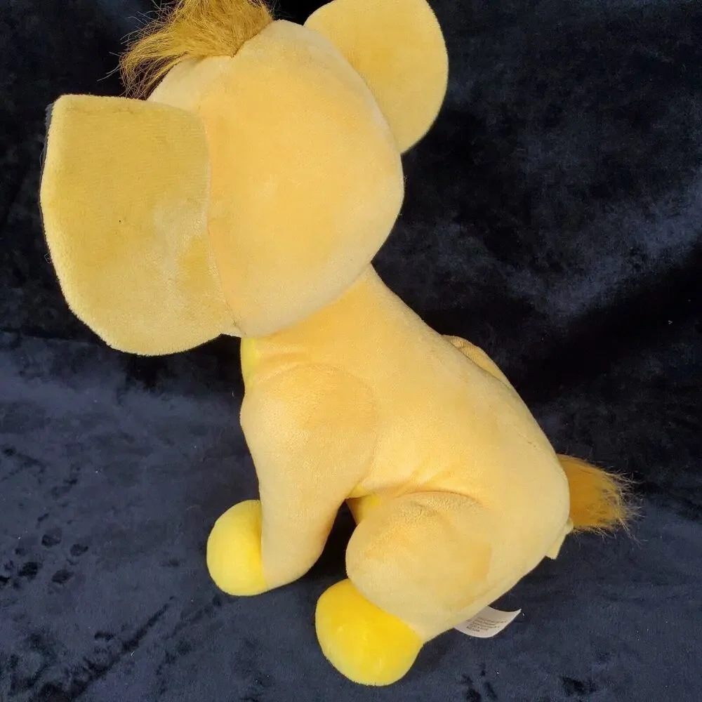 Disney Jumbo SIMBA Lion King Young Cub 16” Sitting Plush Stuffed Animal